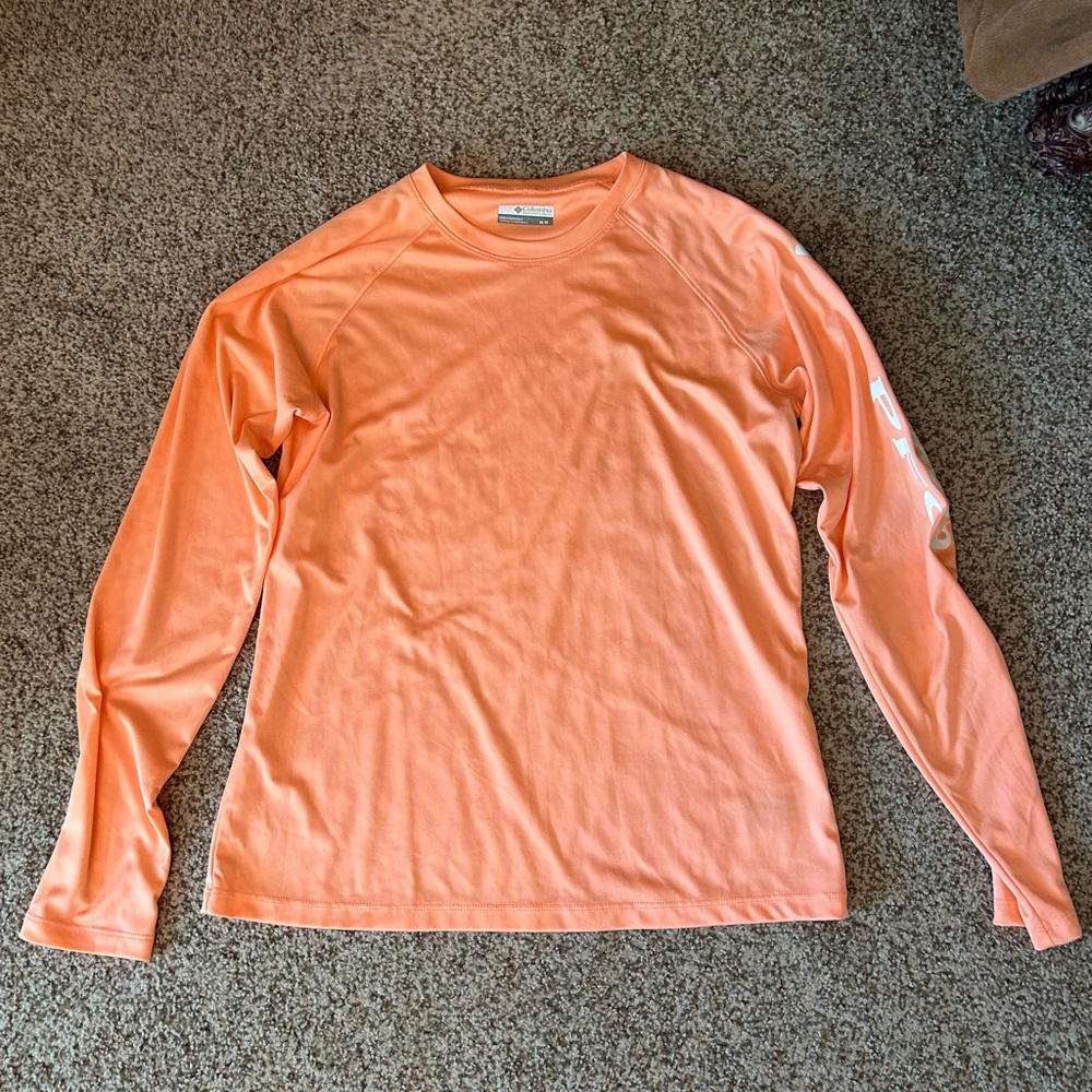 Columbia PFG Peach Long Sleeve